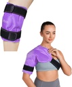 REFIX Knee Ice Pack pour les blessures réutilisables et Gel Ice Wrap pour soulager la douleur des épaules
