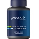 ProHealth Olive Leaf Extract (15% Oleuropein) (500 mg, 60 Capsules de Véggie)