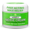 Crème Nerve Miracle - Résistance maximale - Mélange Turcuma et Arnica pour le soulagement du malaise de neuropathie - Formule apaisante pied et main avec MSM, B6, E - Fabriqué aux États-Unis