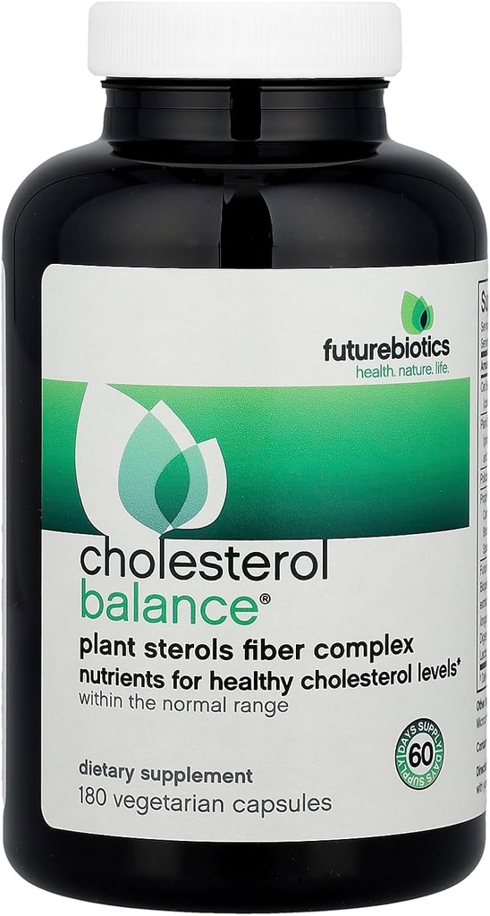 Futuresbiotiques CholestérolBalance,180 Capsules végétariennes