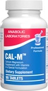 Supplément de magnésium de calcium avancé - Calcium de magnésium formulé cliniquement avec vitamine D3 B1 B3 et B6 pour le soutien du coeur et des os musculaires - sans gluten végétarien non-OGM (1 mois) M