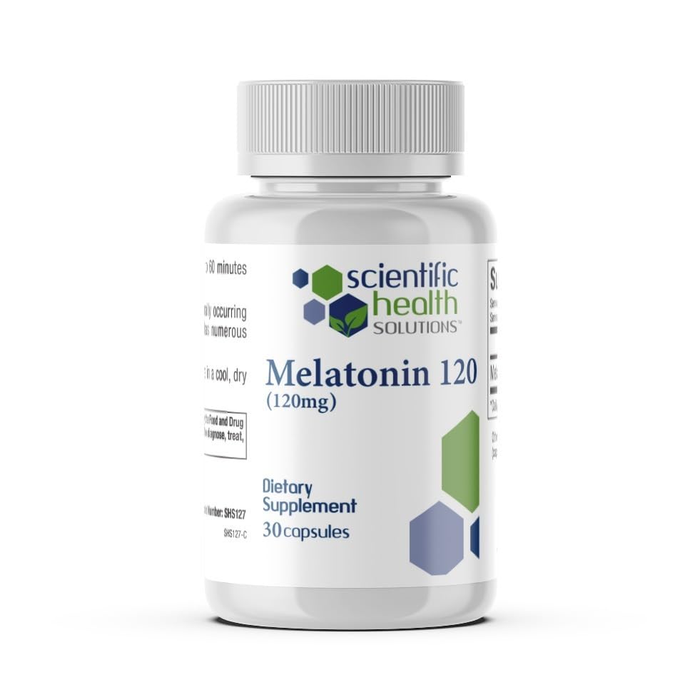 Melatonine 120mg de mélatonine monodose dans des gélules faciles à avaler