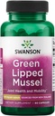 Swanson Green Lipped Mussel (Freeze-Dried) - New Zealand Joint Health & Mobility Supplement - Natural Formula May Support Heart Health & Digestive Function - (60 Capsules, 500mg Each)