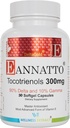 Wellnes Exract E Annatto Tocotrienols Deltagold 300mg, suppléments de vitamine E tocotrienols 30 capsules de softgel, sans tocophérol (90% Delta et 10% Gamma).