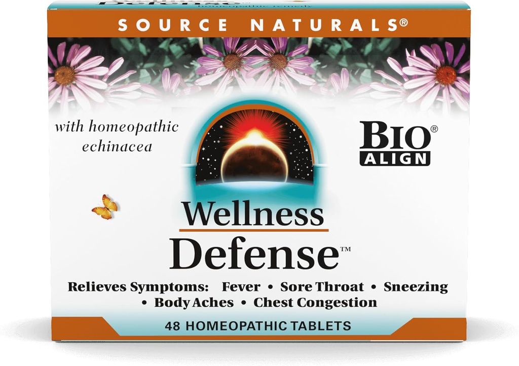 Source Naturals Wellness Defense - 48 comprimés