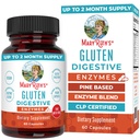 MaryRuth Organics Capsules d'enzymes Gluten.com Supplément enzymatique pour Gut Health Support.com Gluten Digestion et absorption des nutriments.