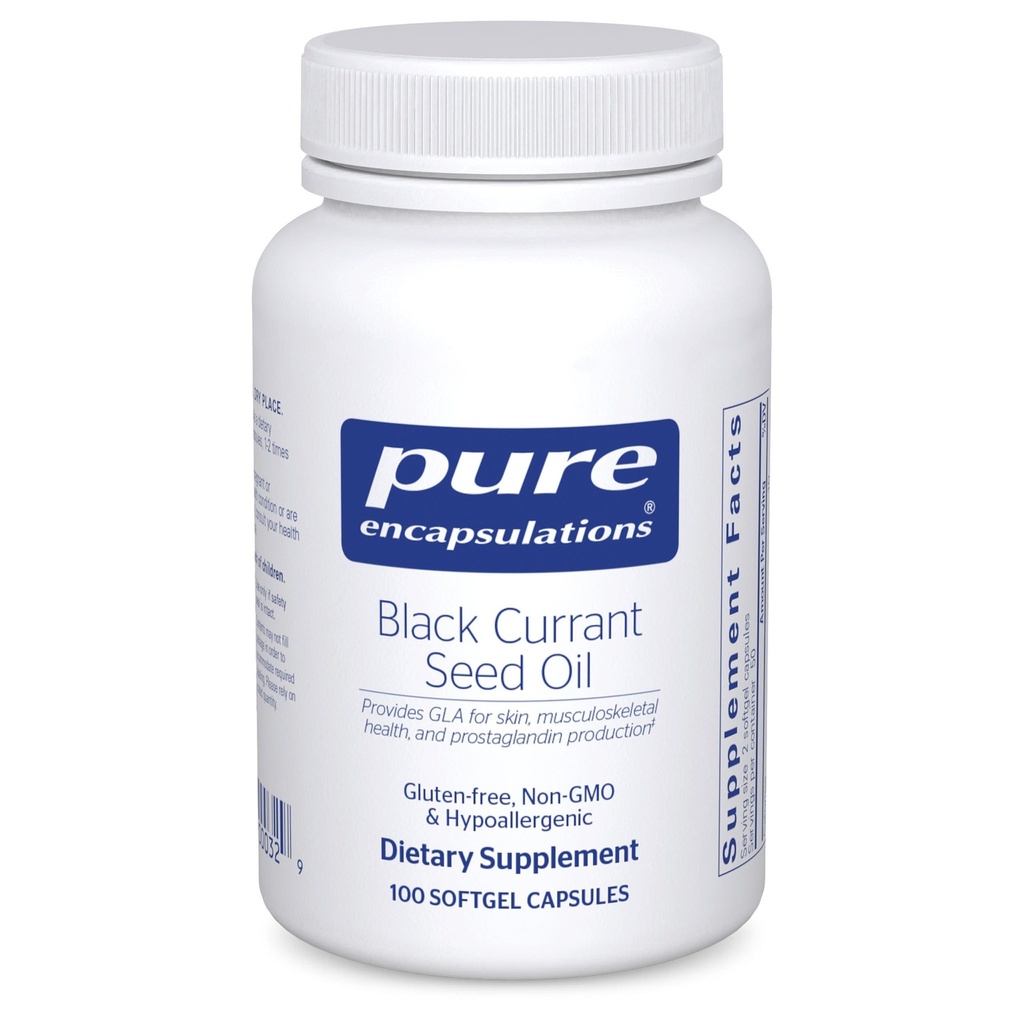 Encapsulations pures Huile de Graine de Currant Noir