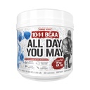 5% Nutrition Rich Piana AllDayYouMay BCAA Powder | Premium Intra & Post Workout Amino Acids, EAA, Electrolytes | Hydration, Endurance, Recovery | Vegan & Keto | 16.93 oz, 30 Srvgs (Blue Raspberry)