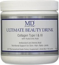MD Ultimate Beauty Drink Powder CollagenType I & III. Collagen Complément alimentaire avec antioxydants.