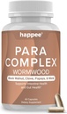 ParaComplex Protestinal Guard for Humans - para Purge Herbal Cleanse for Gut Health & Digestive Balance - avec Wormwood, noix noires, ail et plus - 60 capsules