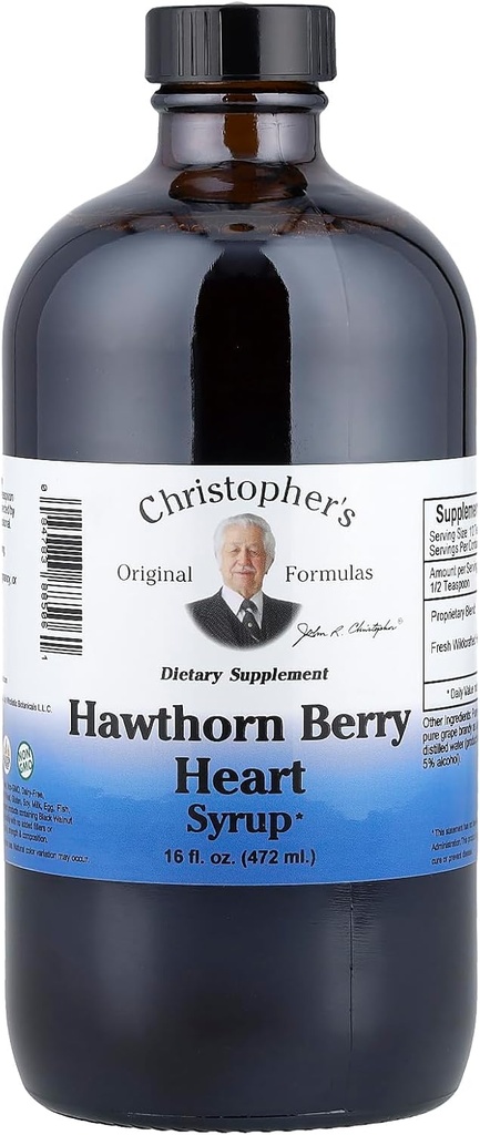 Formules originales de Christopher Hawthorn Berry Heart Sirop - 16 fl oz.
