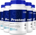 (5 Pack) Capsules de Prostosil, toute la formule naturelle pour le soutien de la santé de la prostate, supplément à base de plantes de résistance maximale pour le contrôle et la santé globale, Prosto sil vitaminique pilules examen officiel (300 capsules)
