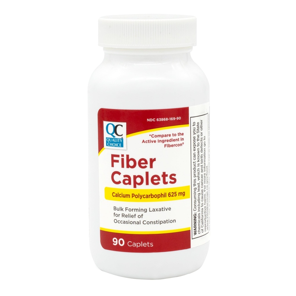 Caplets de thérapie de fibre de choix de qualité, un soulagement de constipation sûr et confortable sans le gaz et le ballonnement, fibre insolubale pour l'irrégularité Bowel dans une bouteille de 90 comprimés