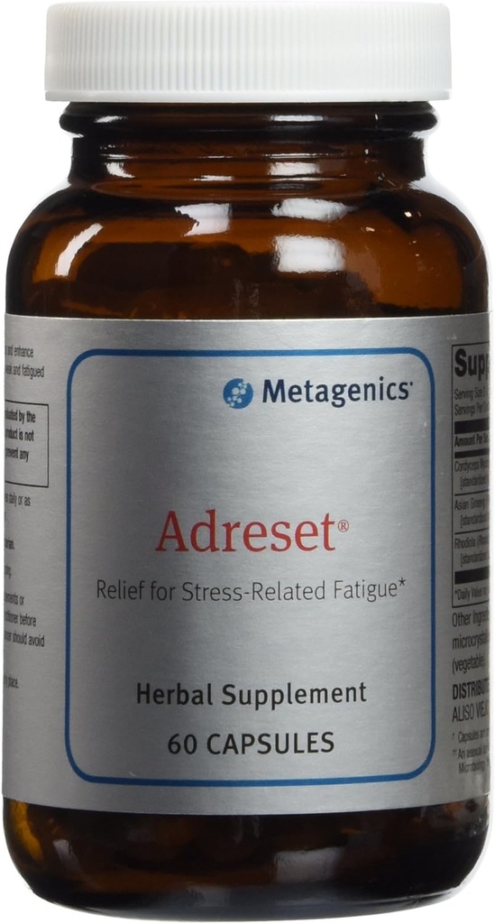 Métagène - Adreset Adrenal Support Formula - 60 Capsules