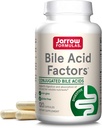Formules de Jarrow Facteurs d'acides biliaires 1000 mg avec acides biliaires conjugués, supplément alimentaire pour le soutien de la digestion et l'absorption des graisses et des nutriments solubles dans le gras, 120 capsules, 30 jours d'approvisionnement