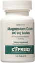 Cyprès Oxyde de magnésium 400 Mg Comprimé 120 Comprimés, Boîte de 3