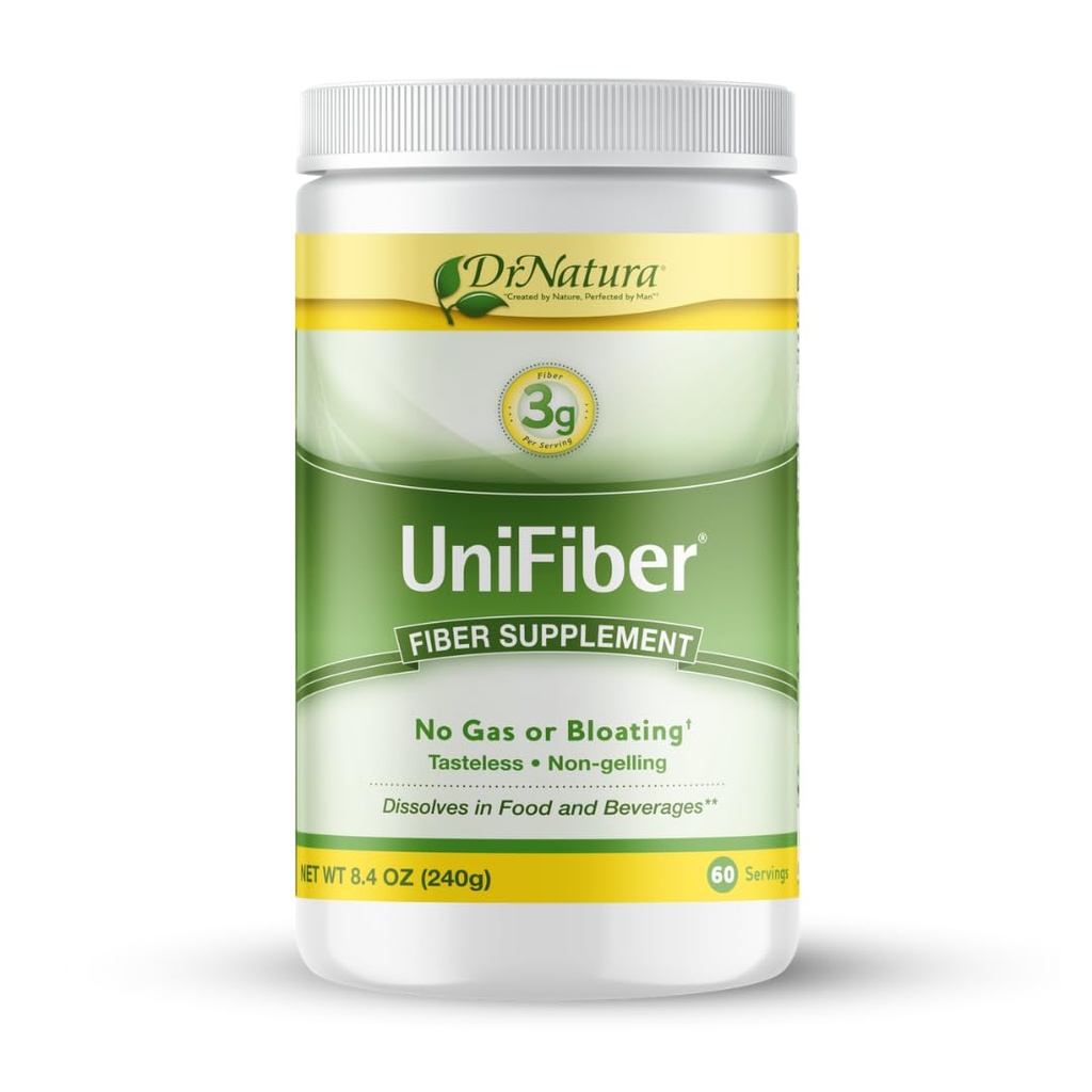 Dr. Natura® Unifiber, Supplément de fibre naturelle, 8.4-Ounce