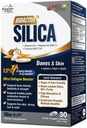 LABO Nutrition Bioactive Silica.Support végétalien pour la production d'articulations fortes, d'os et de collagènes sains, la peau glamour, les cheveux forts et les ongles.Supplément de silica dérivé du riz à 99 % de pureté, 30 softgel végétalien
