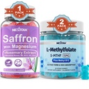 Glycinat de magnésium + L-MéthylFolate 15mg et Méthyl B12 Gommies, 3 boîtes