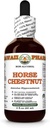 Châtaigne de cheval (Aesculus Hippocastanum) Noix sèches Glycérite, Fabriqué à Hawaii, Matières premières organiques, Tout naturel, végétalien, laboratoire testé extrait liquide sans alcool - 2 fl.oz