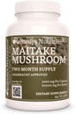 Remèdes Nutrition Maitake Champignons de 1000 mg 60 Capsules végétaliennes Complément alimentaire de deux mois