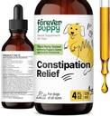 Soulagement de la constipation des chiots à jamais pour les chiens - Suppléments pour chiens steool ease - Mousse de mer et orme de sliperie pour la santé digestive - Vitamines fibreuses et suppléments pour la constipation - Toutes races et tailles - 4 oz