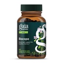 Gaia Herbs Bacopa - Supplément à base de plantes pour le cerveau et le soutien cognitif - Fabriqué avec Bacopa (Bacopa Monnieri) pour aider à soutenir un esprit grinçant - 60 phytocapsules liquides végétaliens (jusqu'à 60 jours d'approvisionnement)