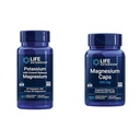 Extension de vie Potassium et supplément de santé cardiaque Magnésium - 60 et 100 capsules