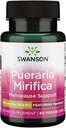 Swanson Pueraria Mirifica avec B6 '&' B12 60 Capsules de légumes