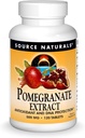 Source Naturals Extrait de grenade 500mg Acide ellagique complet de fruits Antioxydant et fibre ajoutée - 120 comprimés