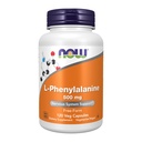 NOW Foods Supplements, L-Phenylalanine 500 mg, Nervous System Support*, Amino Acid, 120 Veg Capsules