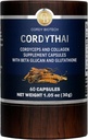 Extrait de Cordyceps et supplément de collagène 60 capsules