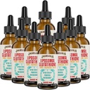 Liposomique Glutathion liquide 2000MG – Supplément de détox antioxydant pour les femmes et les hommes, Vieillissement de la défense, Fonction hépatique et énergie, avec acide hyaluronique + Aloe Vera + vitamine C, naturel et végétalien, 20 FL.OZ