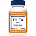 The Vitamin Shoppe DHEA 50MG, Hormonal and Healthy Aging (60 Capsules)