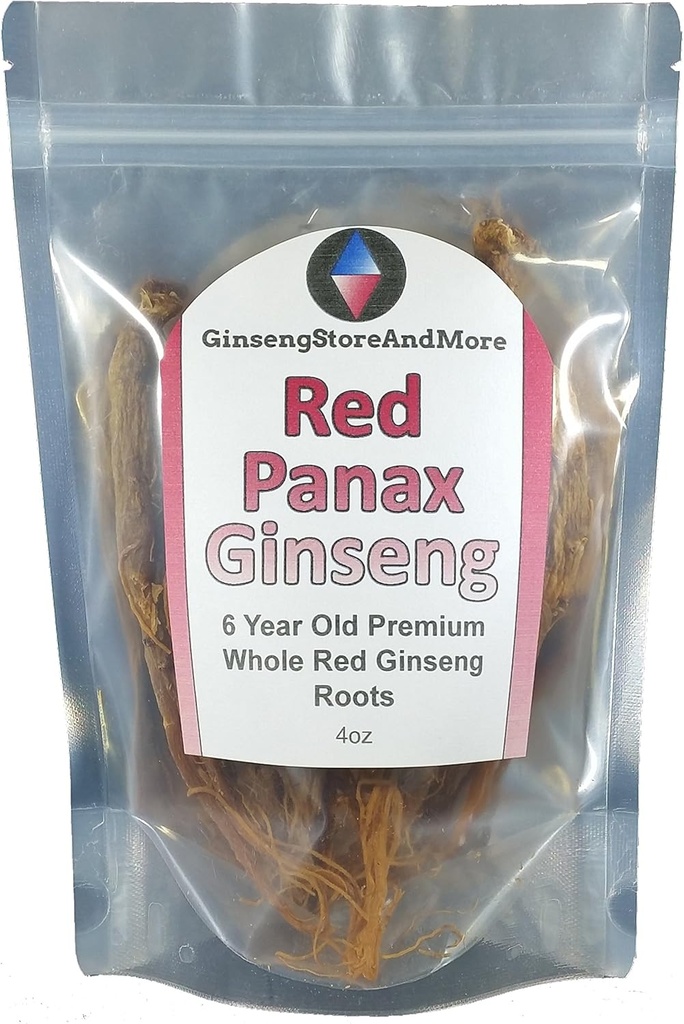 Red Panax Ginseng 1-16oz.Soins entiers 6 ans.Soins rouges coréens Ginseng.Soins haut de gamme, très gros.Ginsénosides élevés pour l'énergie, la santé mentale et la performance pour les hommes et les femmes.