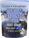 Duda Energy FGcc1f Nourriture Grade 97+% Carbonate de calcium à partir de calcaire, 1 lb.