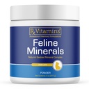 Vitamines Rx Minéraux félins - Taurine pour la santé du coeur des chats - Calcium pour supplément articulaire - Soutien immunitaire pour les chats avec magnésium et potassium - Supplément de peau et de manteau - 8oz
