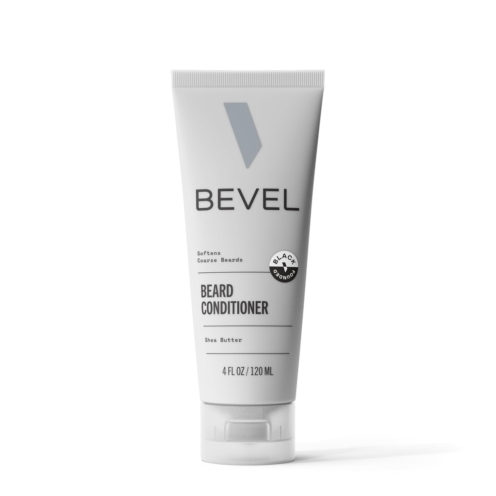 Conditionneur de barbe biseau pour les hommes - Adoucisseur de barbe avec huile de noix de coco, beurre de karité et Aloe Vera, assoupli et conditions de barbe pour aider à réduire la rupture, 4 Oz