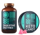 WILD FUEL Keto Candy avec huile MCT et collagène et enzymes digestives avec groupe probiotique et prébiotique