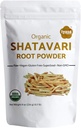 Iyasa Holistics Organic Shatavari Root Powder Value Pack de 8 oz/227 Gm, Aspergus racemosus, USDA Organic Ayurveda herbe, Women's Health Tonic, General Rejuvenating Tonic Resealable Pouch