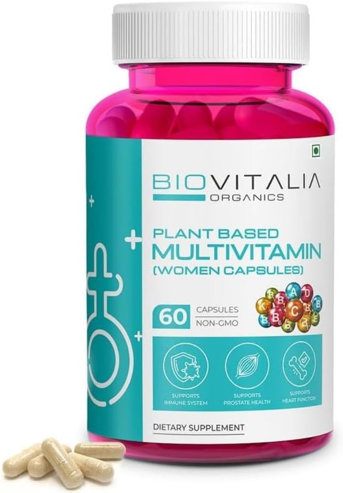Biovitalia Multivitamin Capsule pour les femmes Un supplément diététique Supporte le système immunitaire
