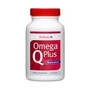 Dr Sinatra Omega Q Plus Resveratrol - supplément Omega-3 avec CoQ10 et Resveratrol - favorise la santé globale du cœur et du corps pour vous aider à bien vieillir (60 softgels)