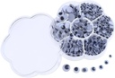 DECORA 800 pièces Garniture yeux googles avec auto-adhésif bricolage bricolage Artisanats Accessoires de jouets (Taille assorties)