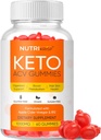 Gummies de vinaigre de cidre de pomme Keto - Supplément de vinaigre sans sucre pour hommes femmes (1000MG)