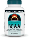 Source Naturals BCAA Chaîne ramifiée Acides aminés, fournit des soutiens Les systèmes musculaires du corps* - 60 capsules