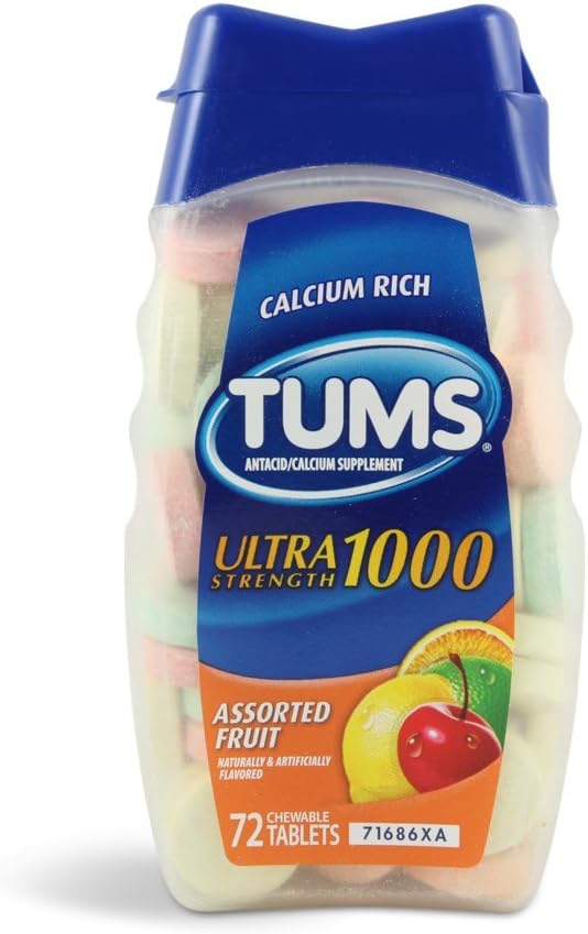 Supplément calcium antiacide