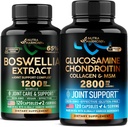 NUTRAHARMONY Glucosamine Chondritine et Boswellia Extrait Capsules