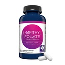 MD Life L-méthylfolate 7,5 mg - Supplément de méthylfolate actif de grade professionnel - 60 capsules - L-méthylfolate 7,5 mg - Potence maximale MTHFR W/acides aminés essentiels