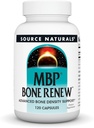 Source Naturals MBP Bone Renew - Protéine de lait pour le soutien avancé de la densité osseuse* - 120 capsules