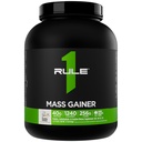 Règle 1 Gaineur de masse - Formule de gain de poids haute-calorie avec 1,220+ Calories, 250g+ Mélange complexe de glucides, 40g Protéine tout-lait par portion (8 portions, crème de vanille)